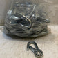 Bag of 50 Heavy Duty Steel 4-Inch Utility Safety Snap Hooks Made in Taiwan