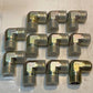 11 Quantity of 90 Degree Male Elbow Fittings PMI C-1-5/8 | 41mm Thread (11 Qty)