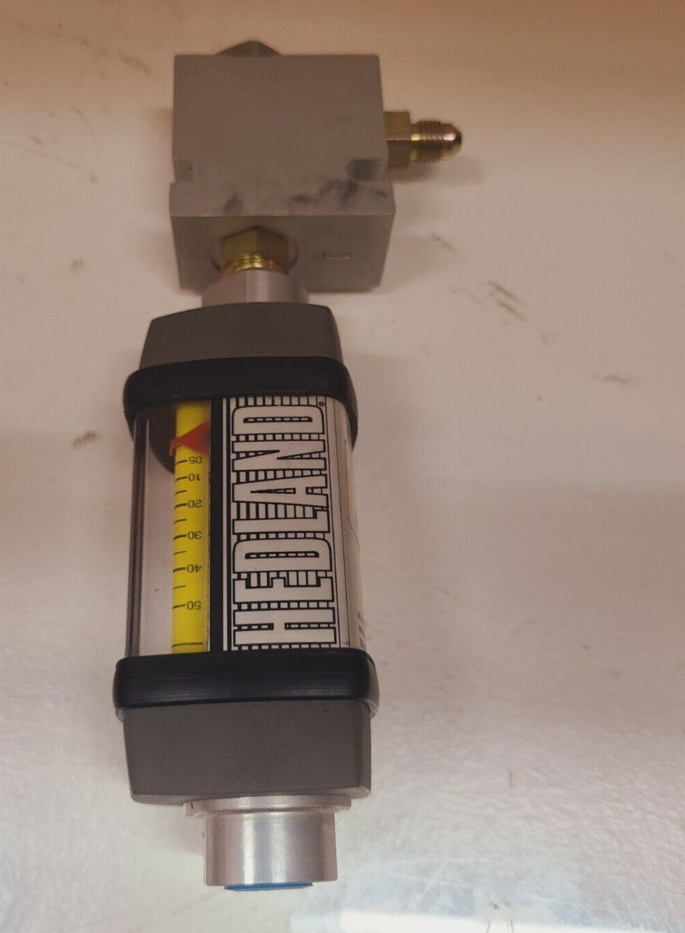 Hedland Mechanical Flowmeter H201A-005 & Manifold Valve 7024640 | FC08-20F V-C10