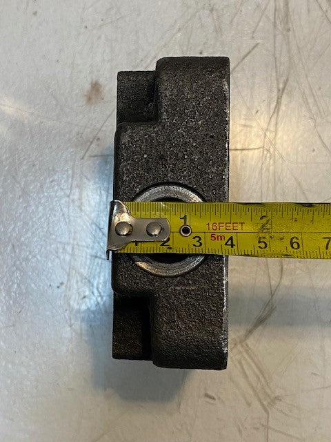 Vickers Hydraulic Valve Block Subplate 4-1/2" x 4" x 1-1/2" 17mm Bore