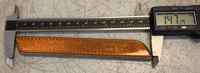 13 Quantity Talmu Amber Lower Fork Leg Reflector SAE-A-90-DOT | 9004 Automotive