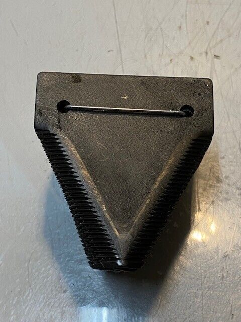 23 Quantity of 3" x 3-1/8" Triangle Sickle Bar Mower Serrated Blades (23 Qty)