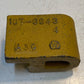 Caterpillar CAT Holder Part 107-3343 | 4-1/2" Long 2-7/8" Wide 2-1/2" Tall