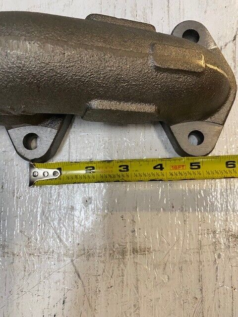 Stock Exhaust Manifold Flange Center Wastegated AK 26" Long 6" Tall 4-1/4" Wide