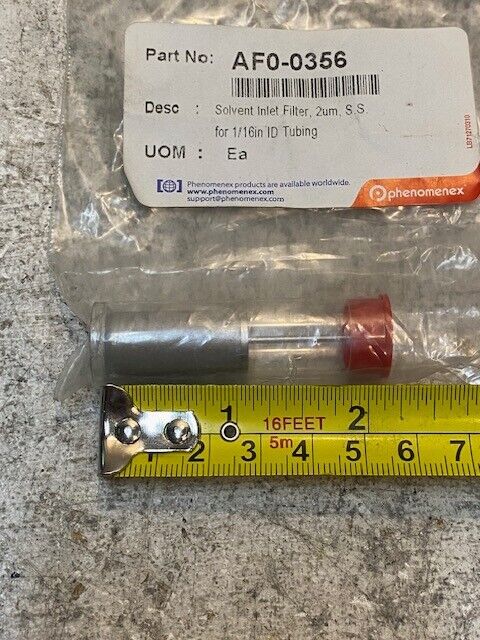 Phenomenex Solvent Inlet Filter 2um S.S. for 1/16in ID Tubing AF0-0356