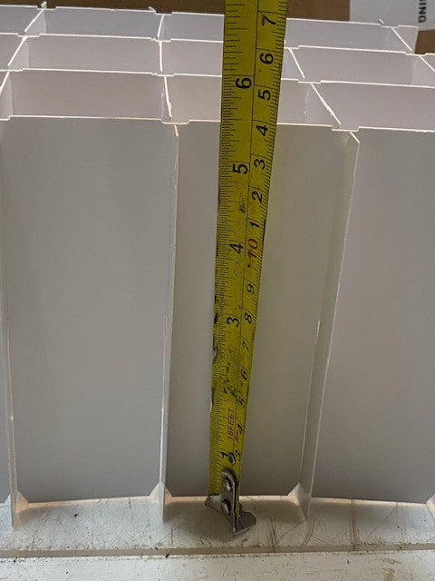 Box of 115 Qty of Municipal Packaging 12 Cells + Air 024-00129 Crate Dividers