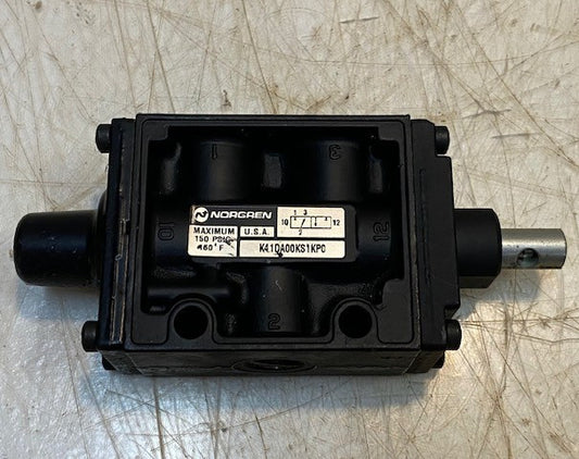 Norgren K41DA00KS1KP0 Pneumatic Valve 3 Way 2 Position Air Pilot Actuated