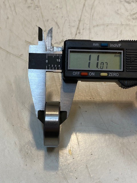 8 Quantity of 1621Z Shielded Radial Ball Bearings 13x35x11mm (8 Quantity)