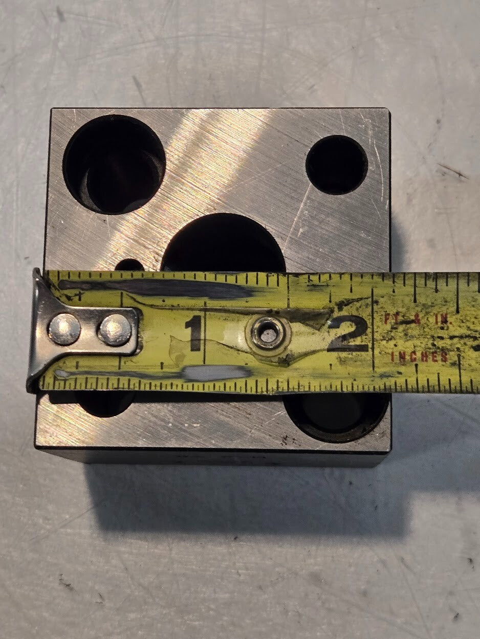 Dayton HRS-75 Square Ball Lock Punch Retainer 3/4" Bore 2-1/18" x 2-1/8" x 1-58"