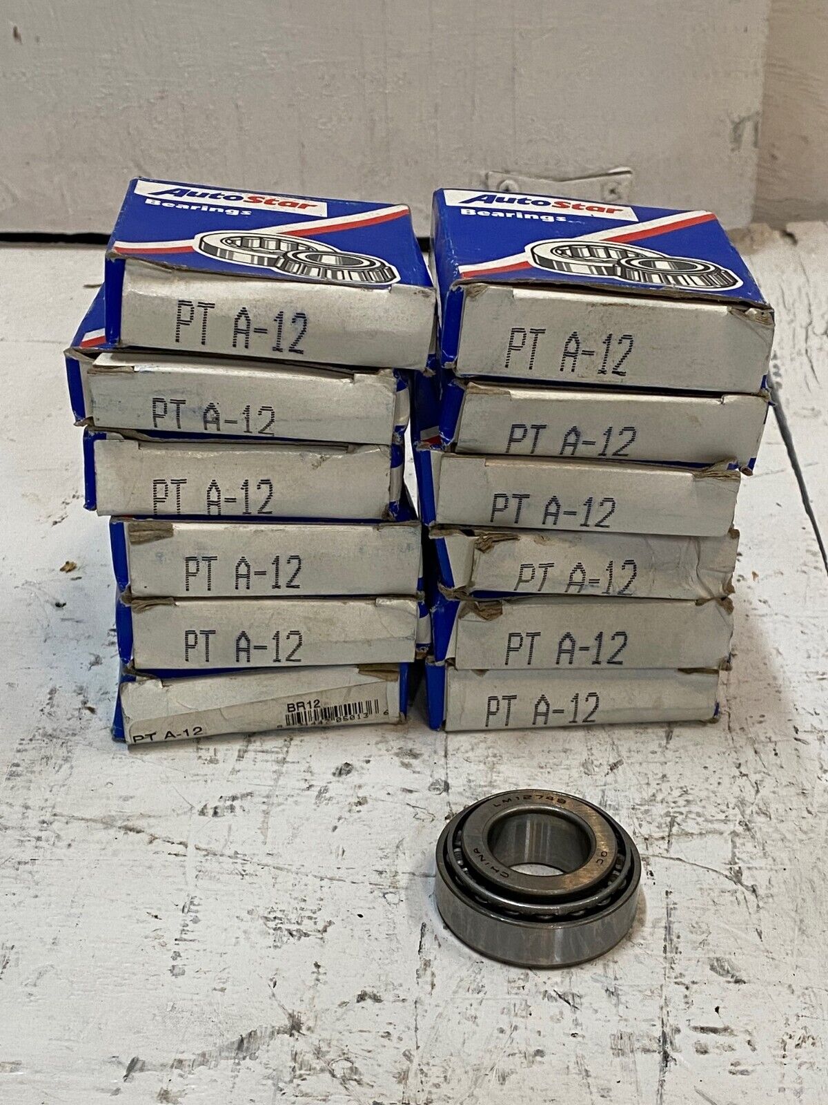 12 Auto Star Bearings PT A-12 (12 qty)