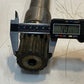 Power Take-Off Transmission Shaft 14" Long 30mm End 50mm End 15-Spline 13-Spline