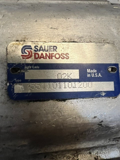 Saur Danfoss Hydraulic Motor Pump 551101101200 Heavy Equipment Component