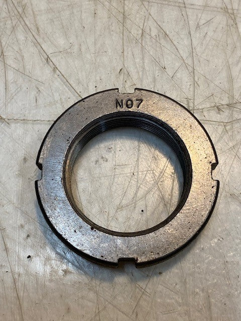 4 Quantity of SKF No 7 Bearing Lock Retaining Nuts 52mm OD 33mm ID (4 Quantity)