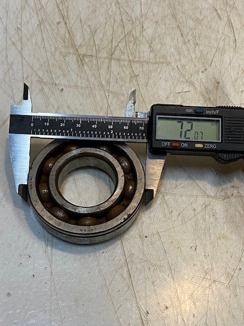 Nachi Single Row Radial Deep Groove Ball Bearing 6207NC3 | 35x72x17mm