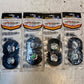 4 Quantity of N-Style Pros4 Black #8 | 3/Pk NIIII-8B 5" x 3" (12 Pcs Total)