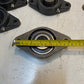 4 Quantity of IPTCI 2-Bolt Flange Bearings FL207 UC207-20 | 32mm Bore (4 Qty)