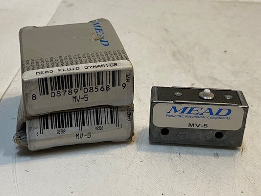 2 Quantity of Mead MV-5 Mechanical Air Control Valves (2 Quantity)