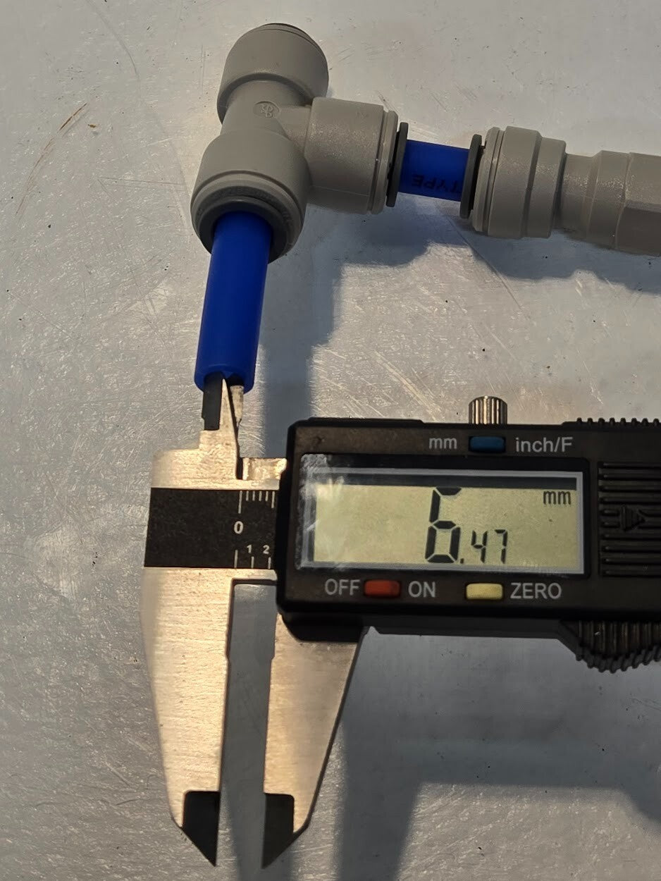 Pressure Relief Valve 50-91701 for 3M High Flow Series | 3/8" Tubing