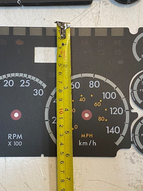 18 Qty of Adhesive Overlay Polycarbonate Control Panels A2C53216130 (18 Qty)