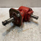 Rotary Cutter Gearbox 3-1/8" 35mm Shaft w/ 13mm Bore 4-1/4" 23mm Shaft