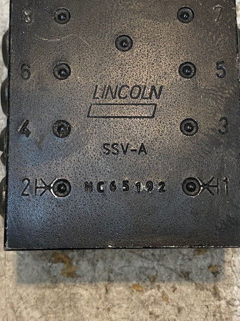 Lincoln SSV-A MC65192 Outlet Divider Valve