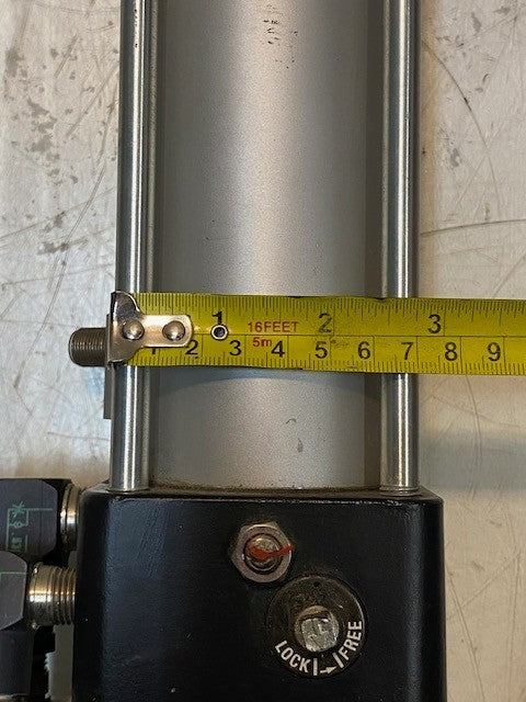 SMC Power Lock Pneumatic Cylinder CNA63D-UA | CDNALN63-500-D
