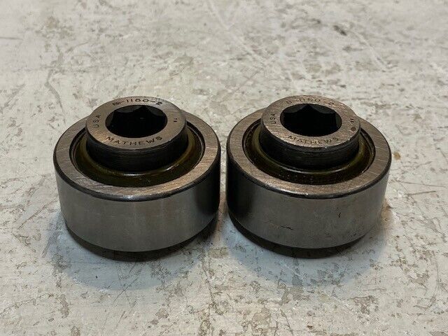 2 Quantity of Mathews Conveyor Bearings B-1150-2 | 20mm Bore 58mm OD (2 Qty)