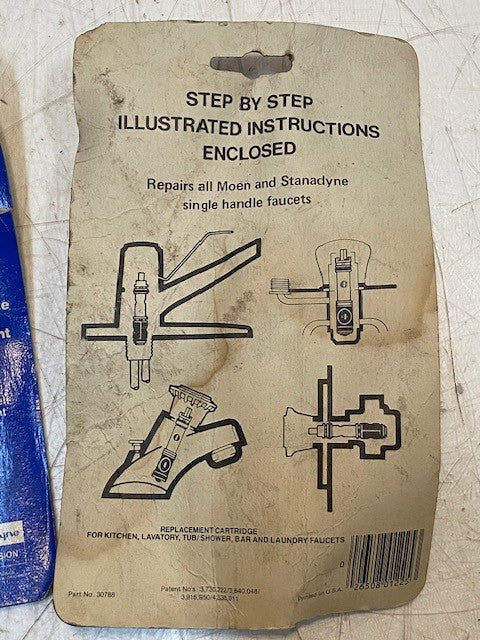3 Quantity of Moen #1225 Magnum Single-Handle Faucet Repl. Cartridge (3 Qty)