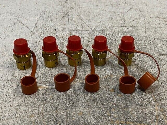 5 Qty of Hydraulic Couplers 56748, 24mm Male End, 1-7/8" Length (5 Quantity)