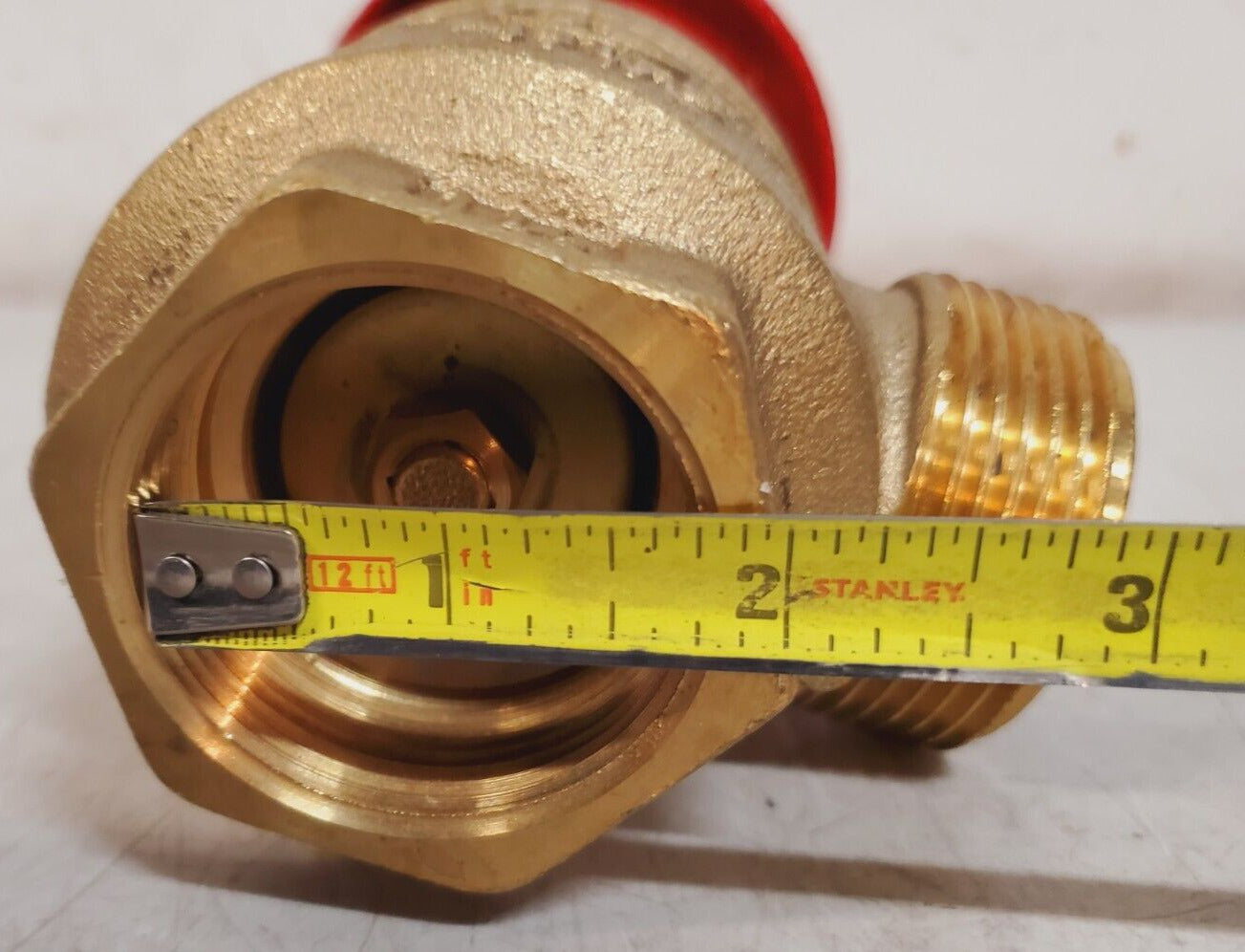 BH 1-1/2" NPT 300 Brass Threaded Fire Hose Valve | Listed 37WL