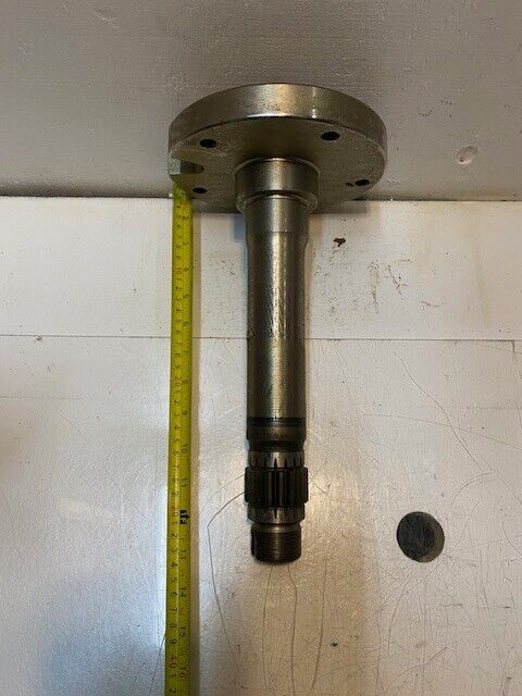 Stub Axle 13" L 38mm Thread 48mm 18-Spline 46mm Shaft 5-Bolt 6-3/4" Hub