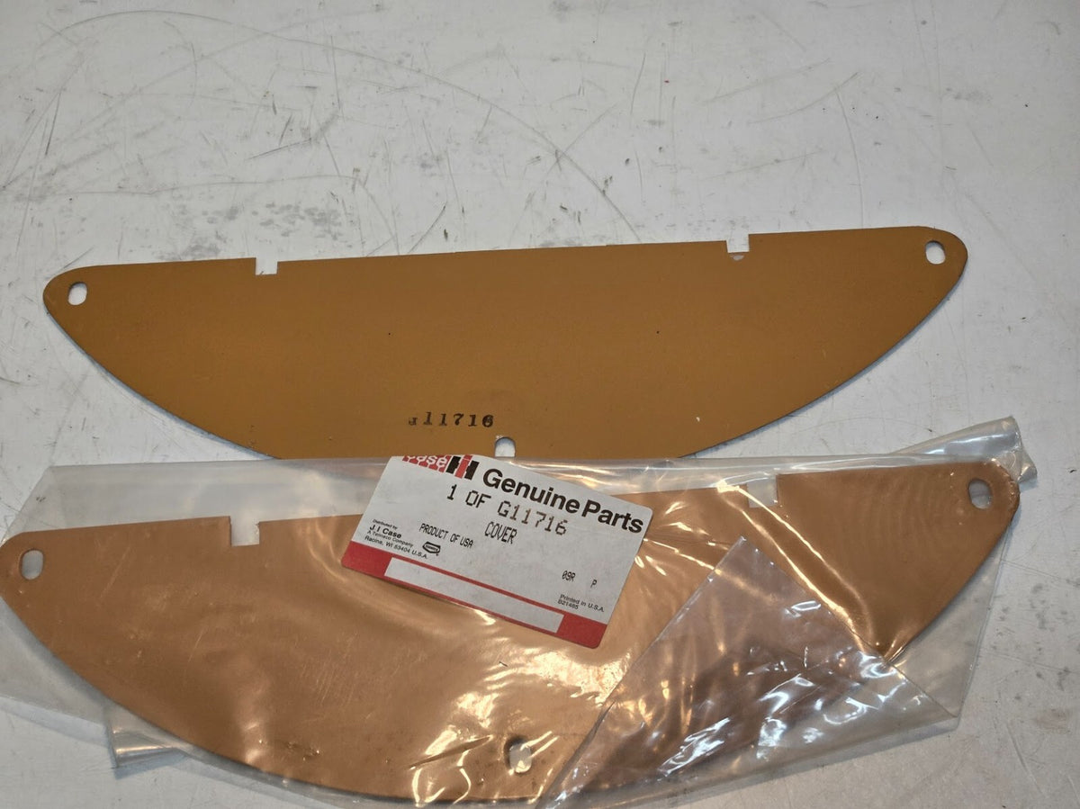 2 Quantity of Case IH G11716 Covers | 14-7/8 in x 4-3/4 in 1.2 mm Thick (2 Qty)