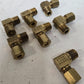 7 Quantity of 1/8" O.D. Compression x 1/8" MPT 90 Degree Elbow (7 Quantity)
