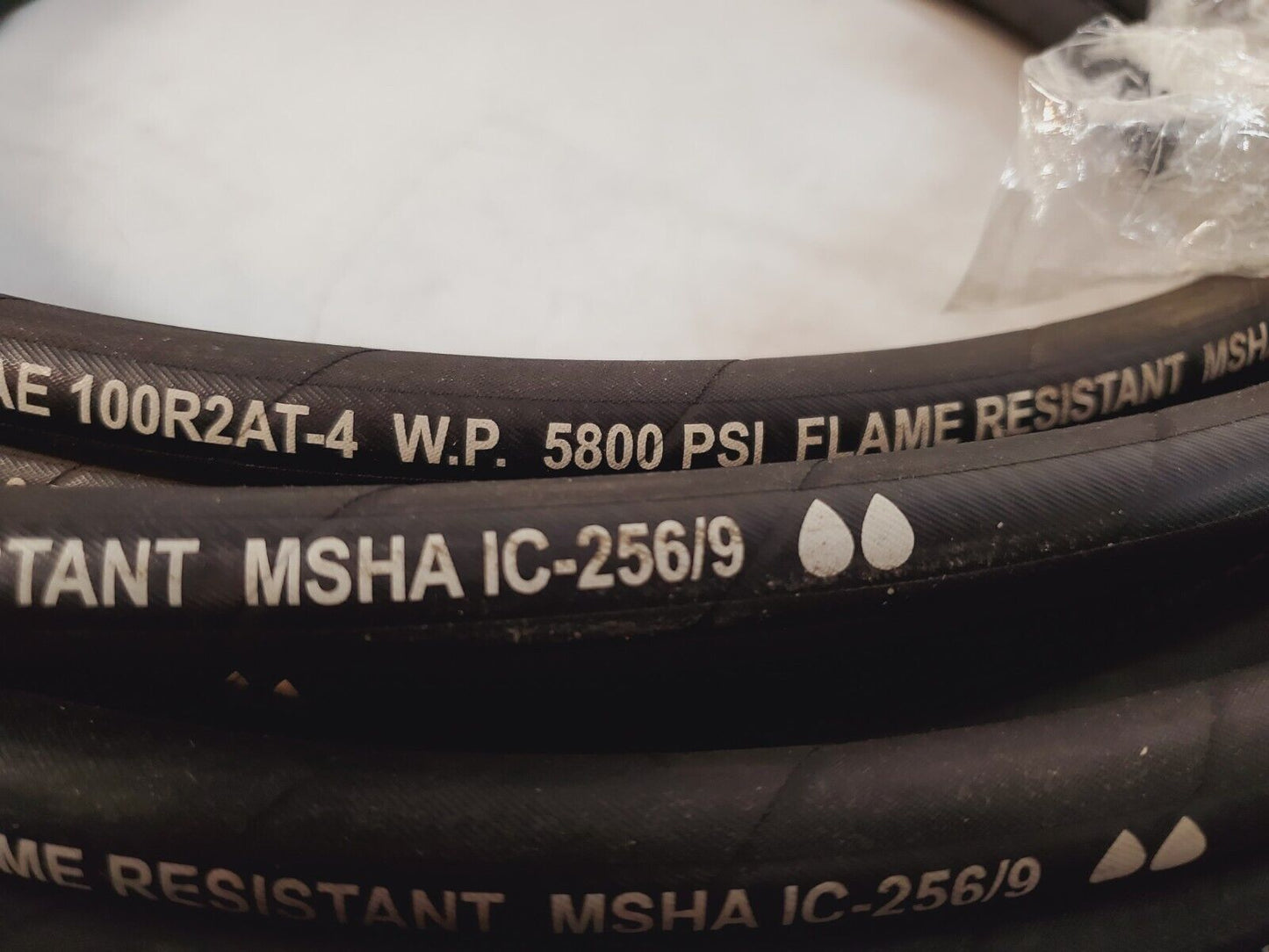 NRP Jones Hydraulic Hose 100R2 | SAE 100R2AT-4 | 5800PSI | Flame Resistant 50Ft