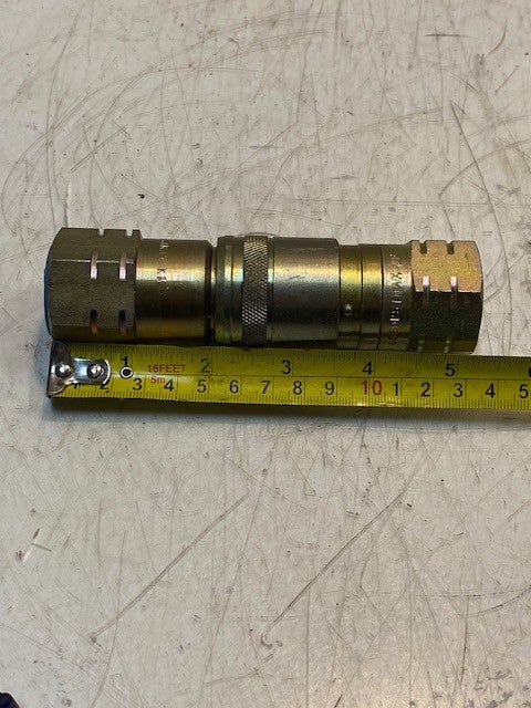 Safeway FF491-6 Hydraulic Quick Connect 5-1/4" Long 37mm OD