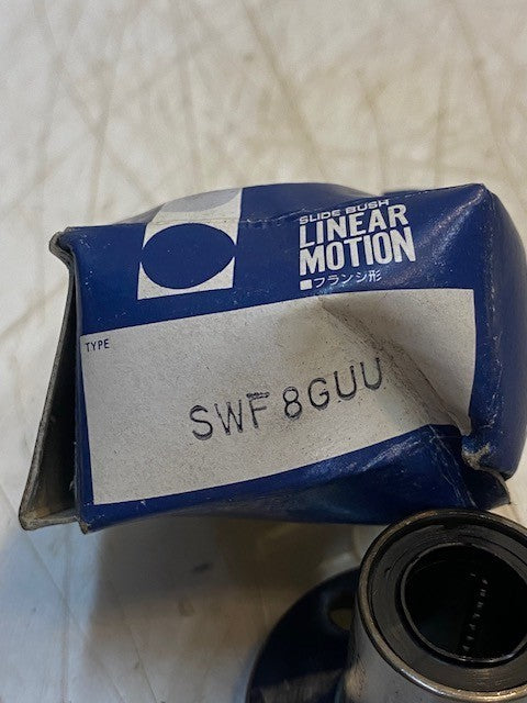 Nippon NB Slide Bush Linear Motion Single Round Flange Mount Bearing SWF8GUU