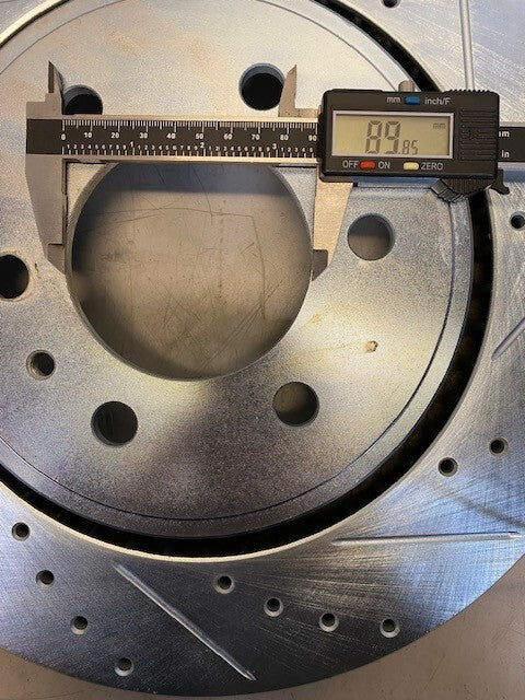 Dynamic Friction Brake Rotor For Ford 6x135mm Bolt Pat. 631-54204R | 630-54204R