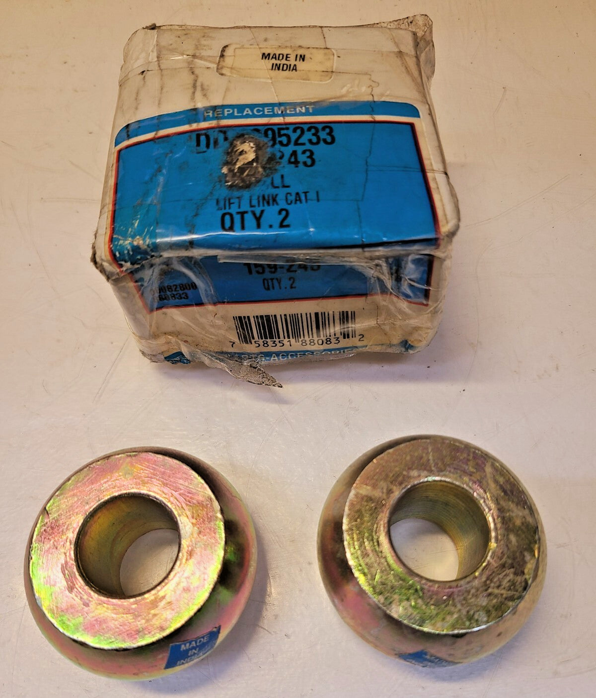 2 Quantity of Lift Link Ball Category I DDN995233 | 159-243 (2 Qty)