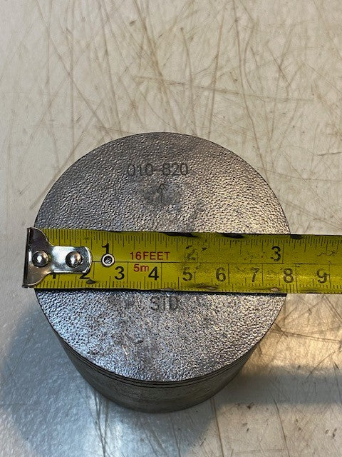 STD Engine Piston w/ No Wrist Pin 010-820 | 3" Diameter 20mm Bore 3-1/4" Long