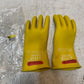 Salisbury Size 9.5 Class 0 Yellow Rubber Insulating Gloves 11" Long