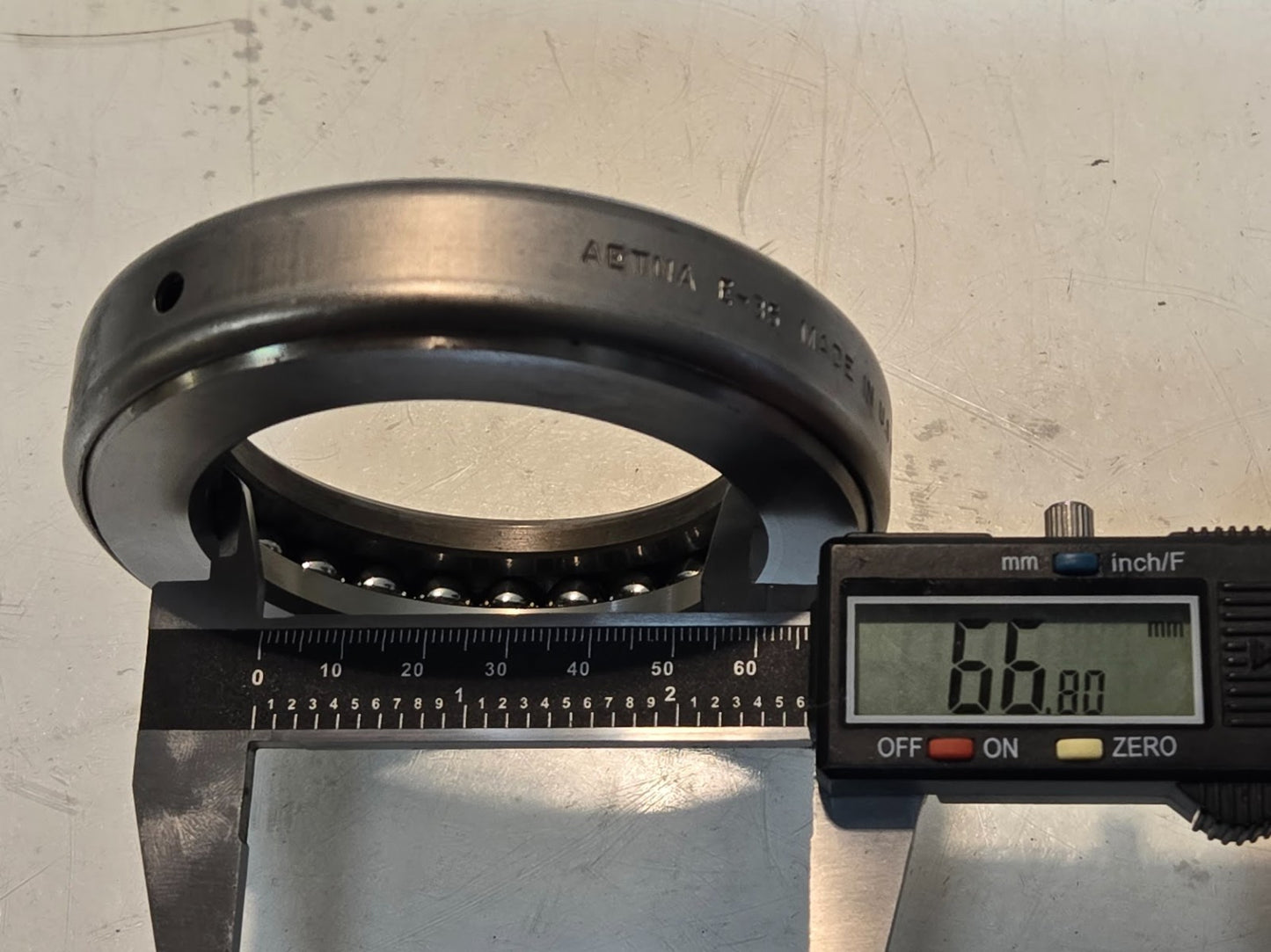 Aetna Thrust Bearing E-35 | 100.8 mm OD x 66.8 mm Bore x 20.51 mm Thick