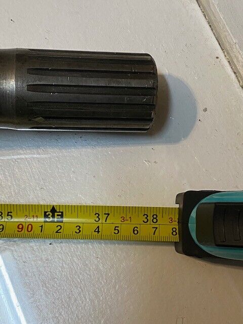 Drive Axle Shaft 750NIF U-Joint 38" L 41mm 16-Spline Both Ends 40mm OD