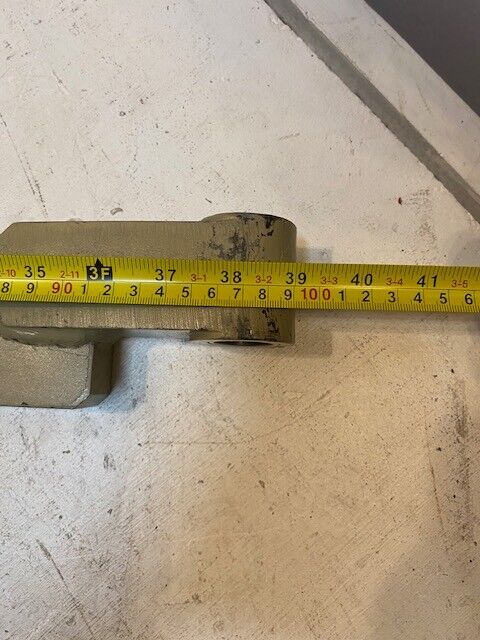 Tension Bar 39" Long 3" Wide 1-1/4" Thick 25mm Bore