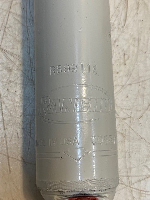 Rancho Suspension Shock Absorber Set-Rear RS9000 Shock RS99112 No Accordion
