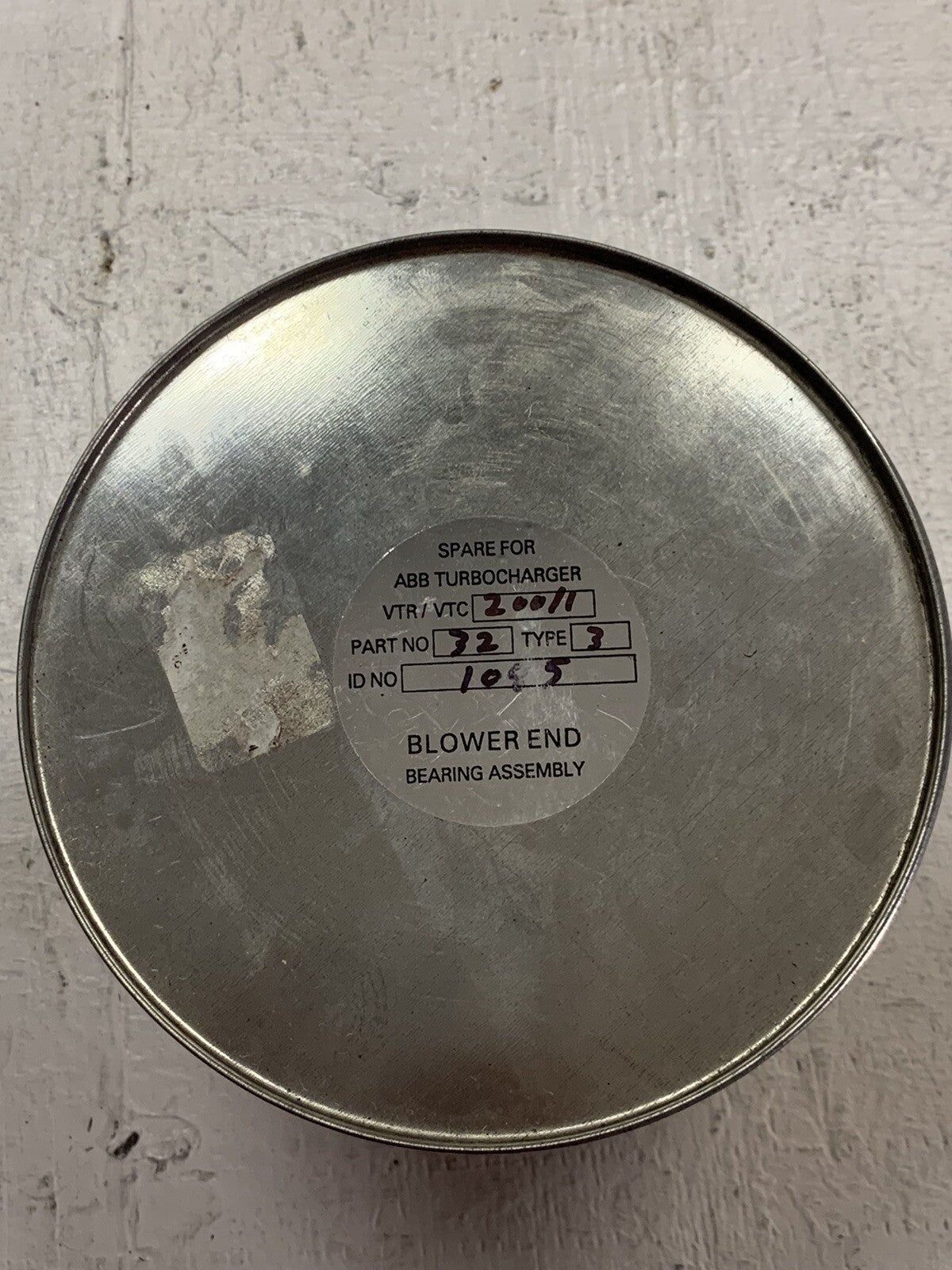 ABB Turbo Charger Blower End Bearing Assembly VTR 200 & VTR 201 Turbocharger