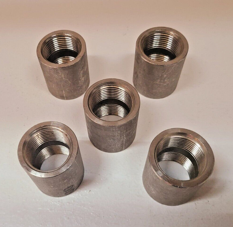 5 Qty. of Ise Japan Pipe Coupling 3/4 | SA182F304 | IM SP114 | A74506 (5 Qty)