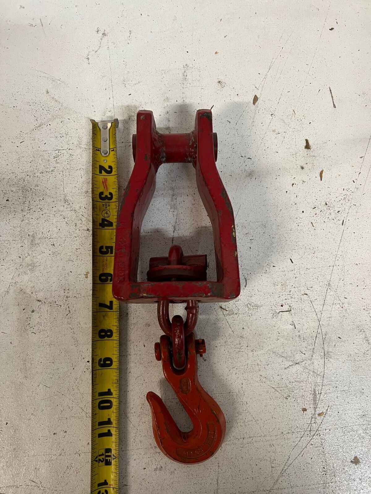 Alloy T-80 3/8 Hook With Mount | KUHN DK264