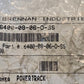 2 Quantity of Brennan Industries 6400-08-06-O-SS 3/8" Flare x 3/8" ORB Fittings