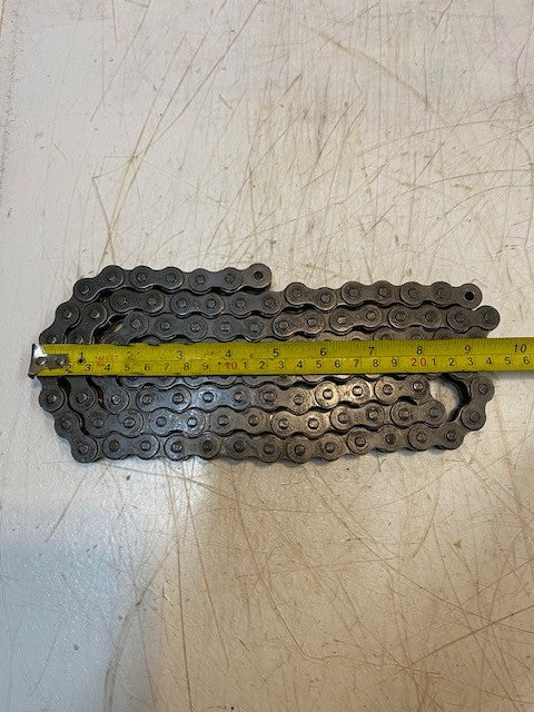 FR 50 China Riveted Roller Chain 66" Long Power Transmission Drive Chain