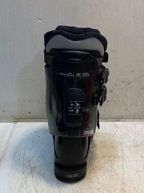 Nordica Exopower Trend 07 Lady Black Ski Boots Size 24.5 | 280mm | 240-245